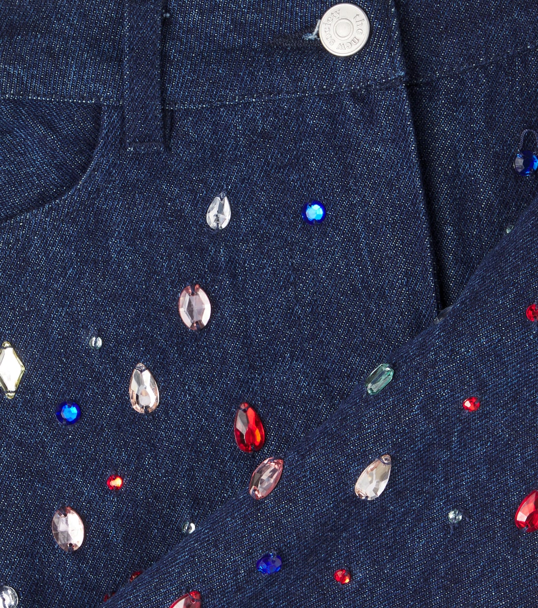 Jeans Mia con cristalli | The New Society