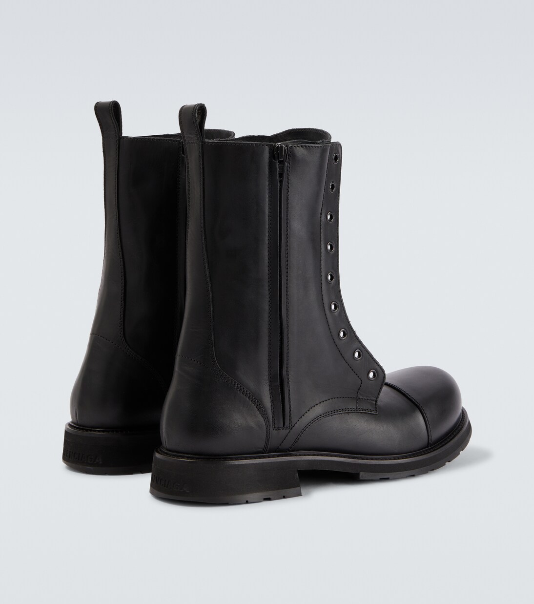 Bikerstiefel Truck aus Leder | Balenciaga