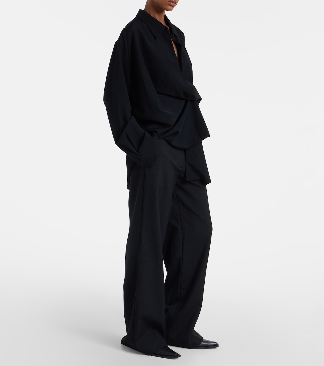 Jodi 레더 앵클 부츠 | Calvin Klein Collection