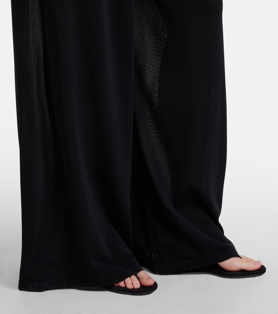 Pantaloni a gamba larga a vita alta | Alaïa