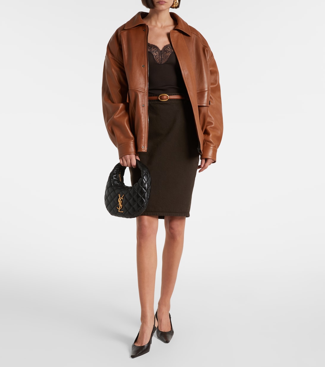 Sac Icarino en cuir matelassé | Saint Laurent