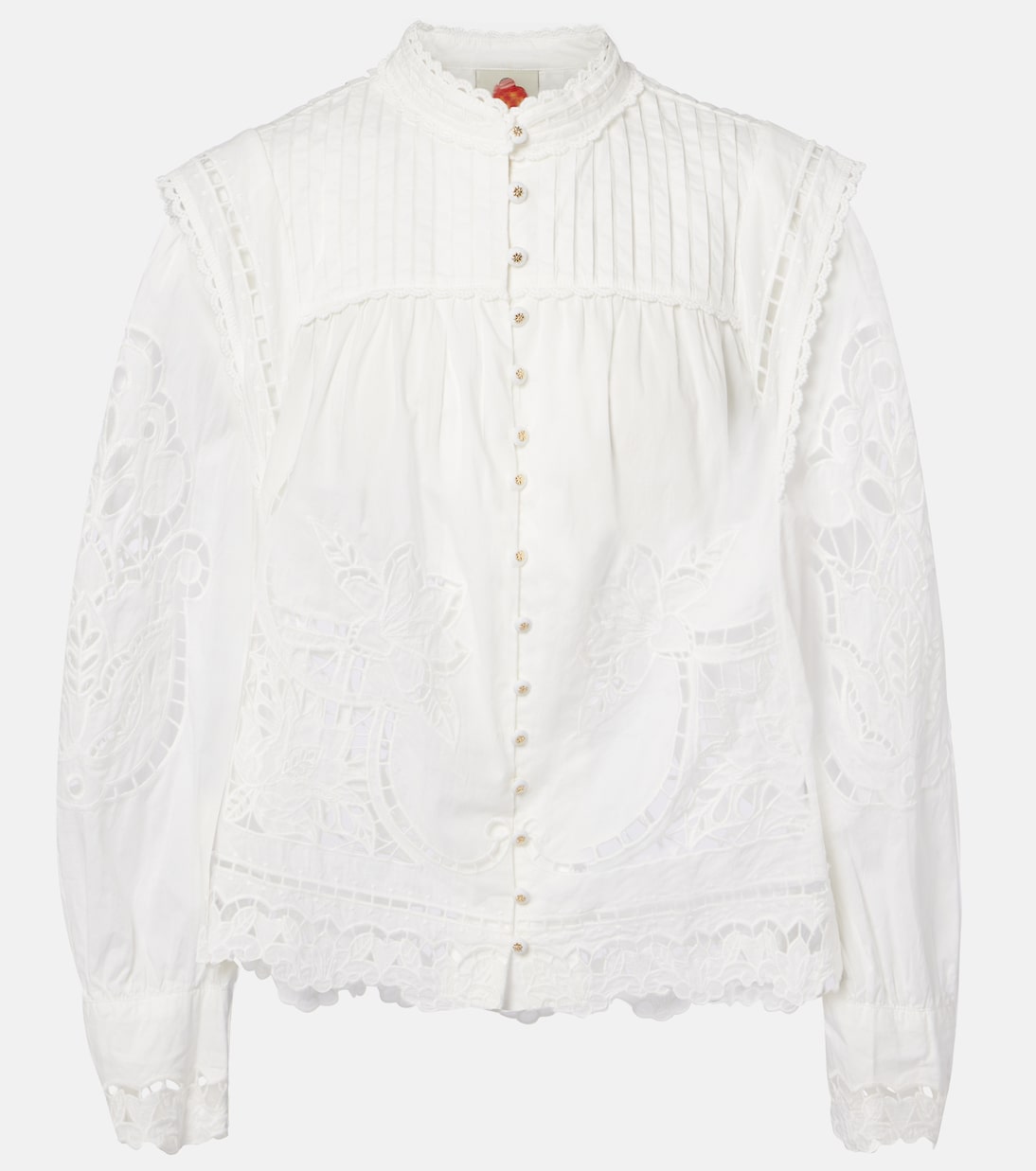 Embroidery cotton blouse | Farm Rio