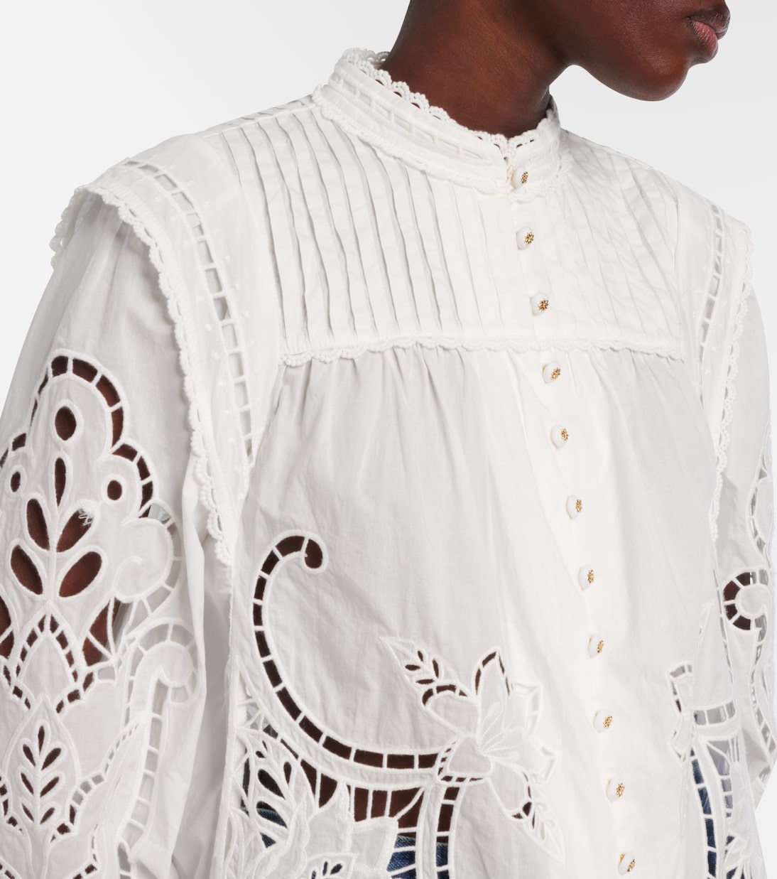 Embroidery cotton blouse | Farm Rio