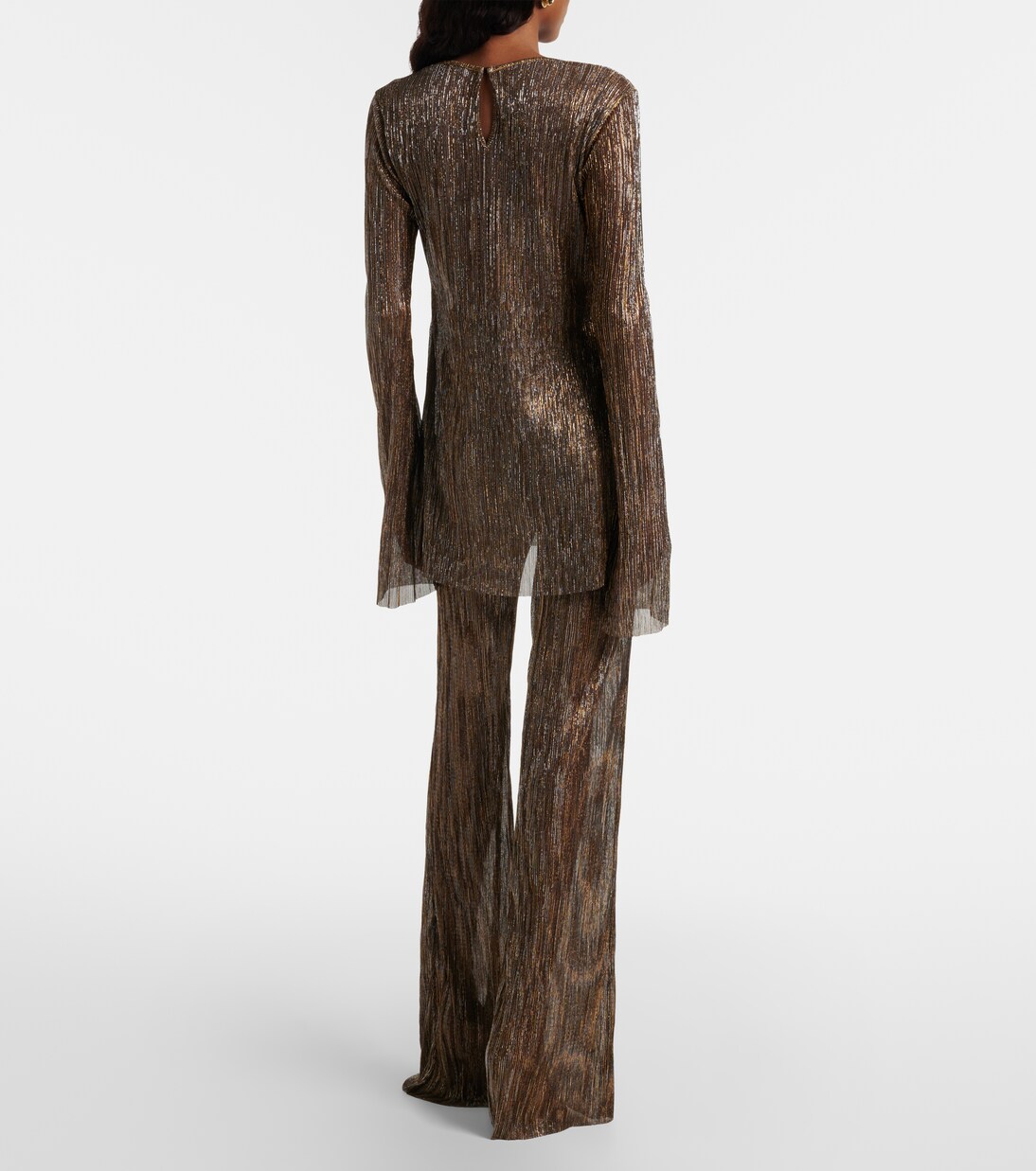 Pantalon évasé Dries à sequins | Cala de la Cruz