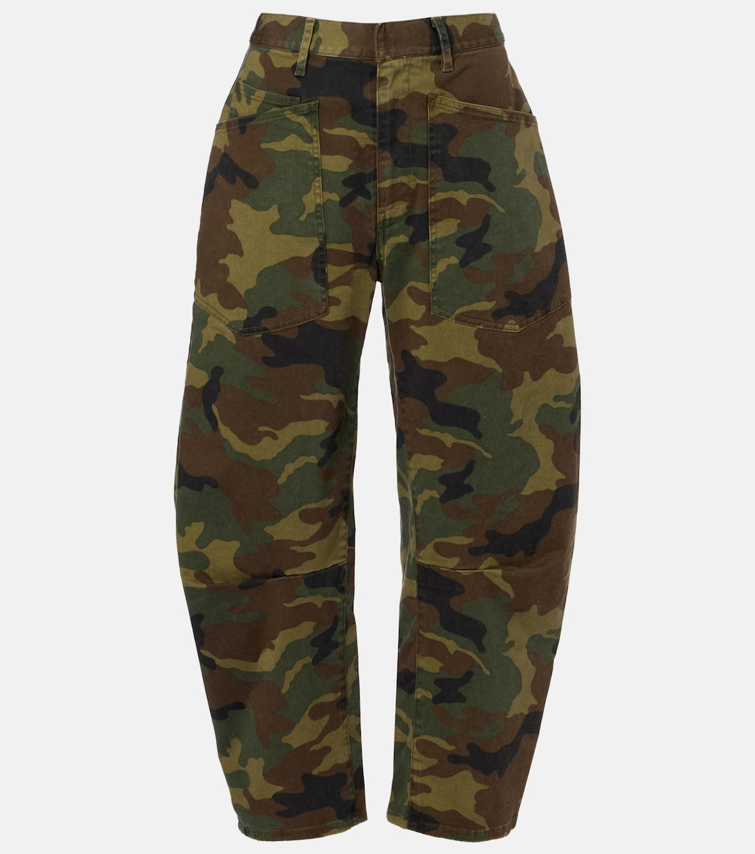 Shon camouflage barrel-leg pants | Nili Lotan