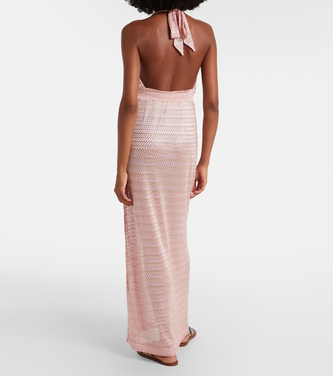 Mariah lamé maxi dress | Melissa Odabash