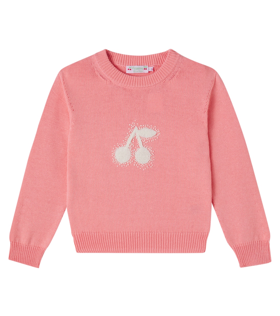 Bestickter Pullover Liesel aus Baumwolle | Bonpoint