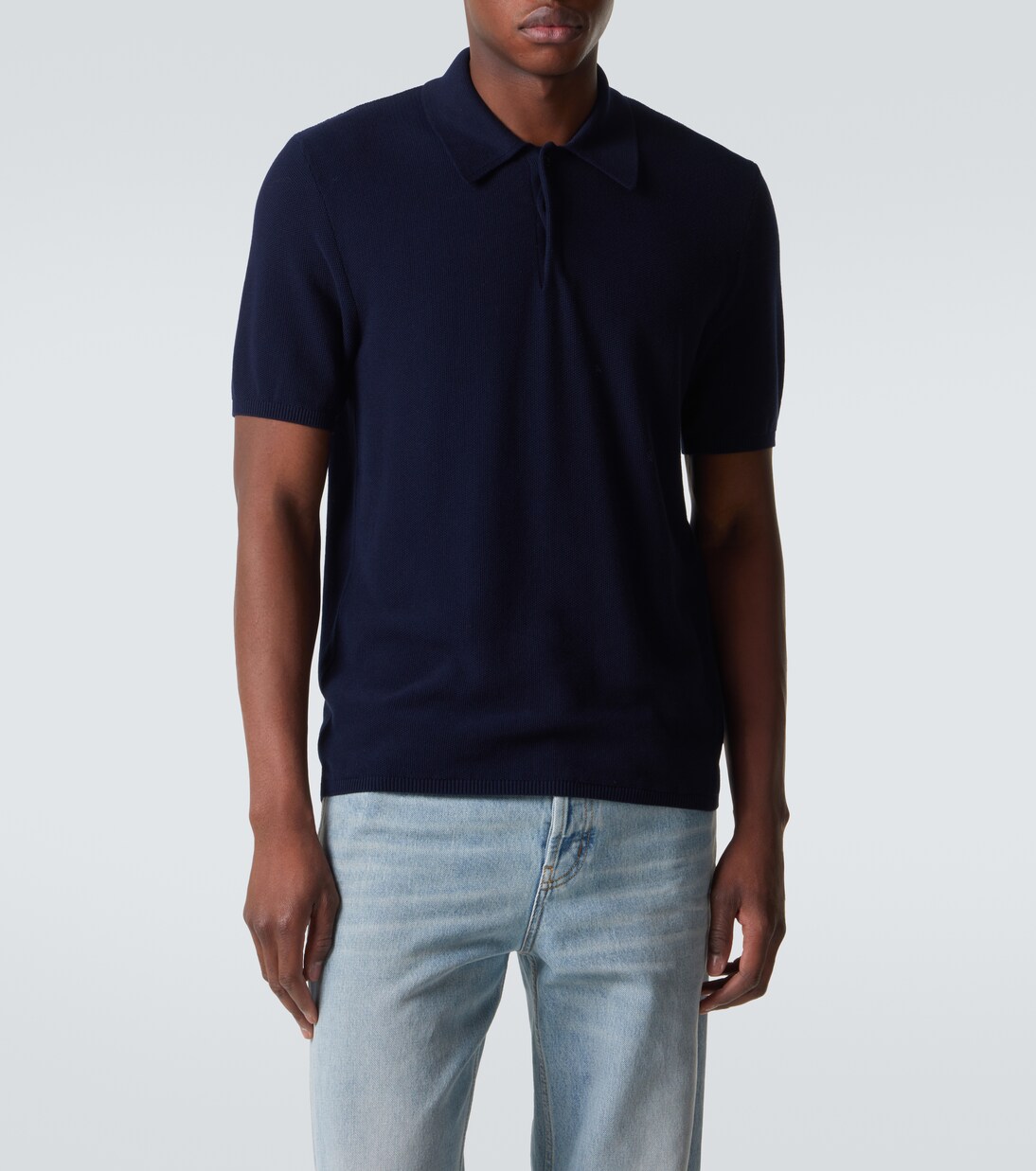 Cotton polo shirt | Saint Laurent