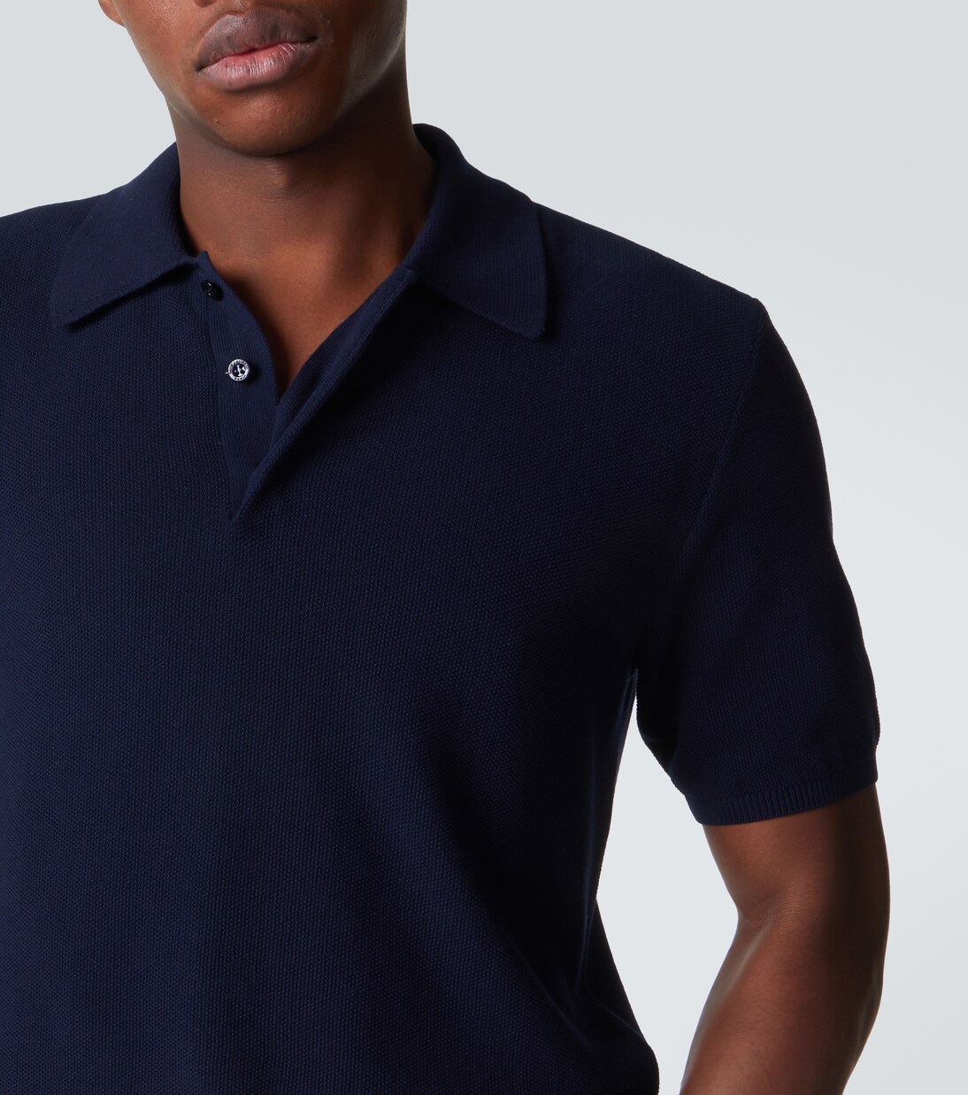 Cotton polo shirt | Saint Laurent