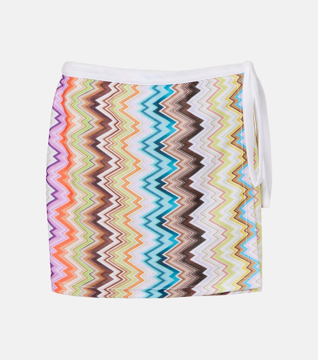 Mini-jupe portefeuille Zigzag | Missoni