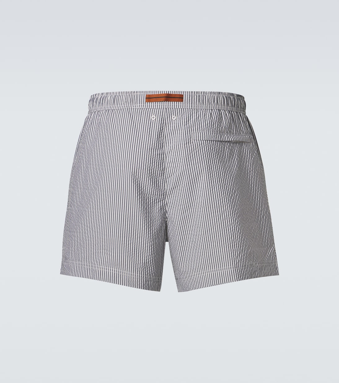 Badeshorts aus Seersucker | Zegna
