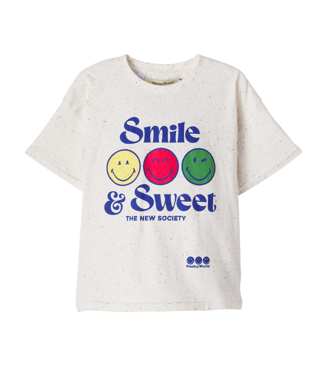 x SmileyWorld® cotton-blend T-shirt | The New Society