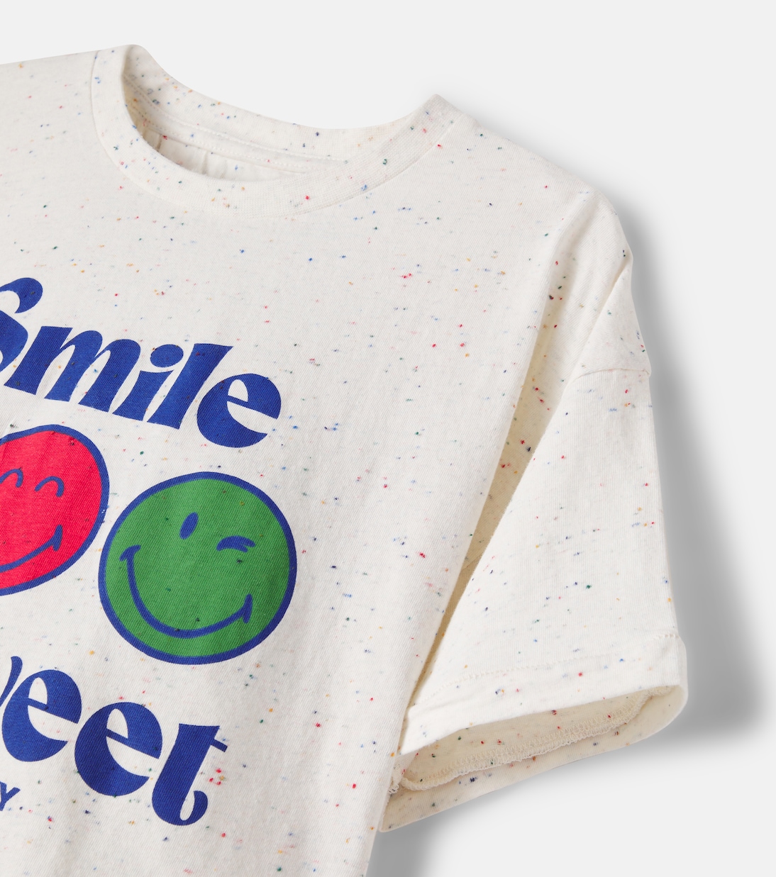 x SmileyWorld® cotton-blend T-shirt | The New Society