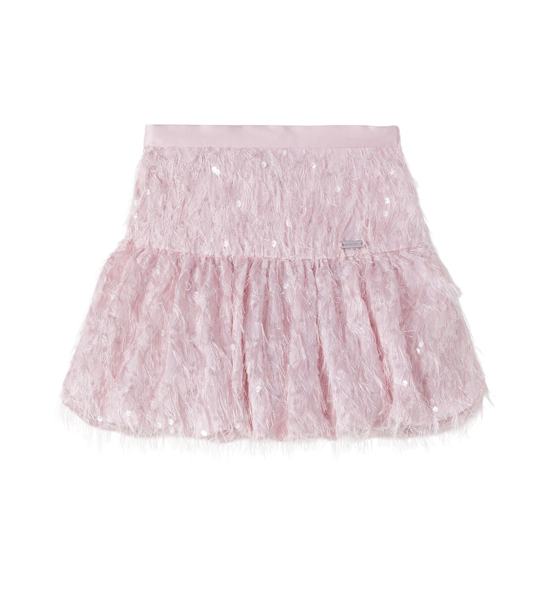 Fringed sequined skirt | Monnalisa