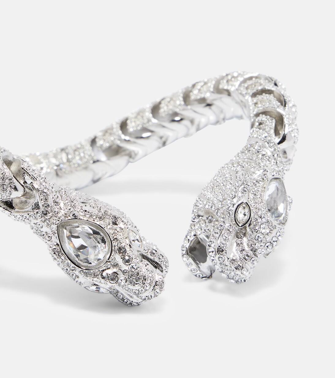 Dionysus crystal-embellished cuff bracelet | Gucci