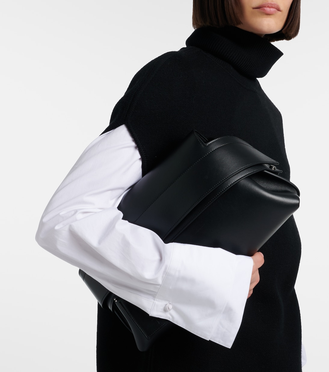 Wave Mini leather clutch | Tod's