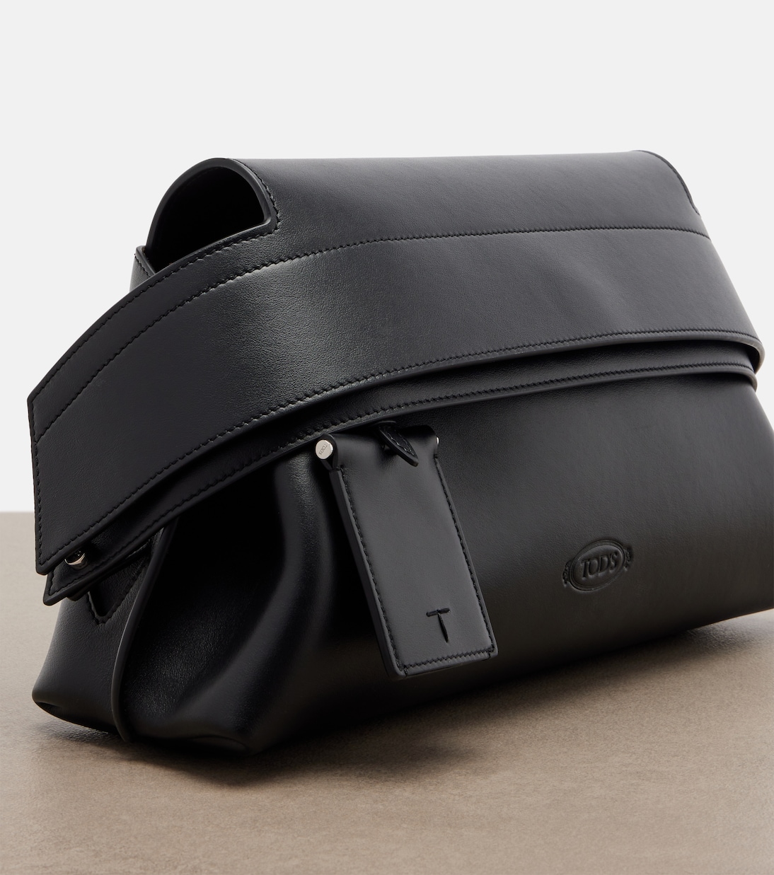 Wave Mini leather clutch | Tod's