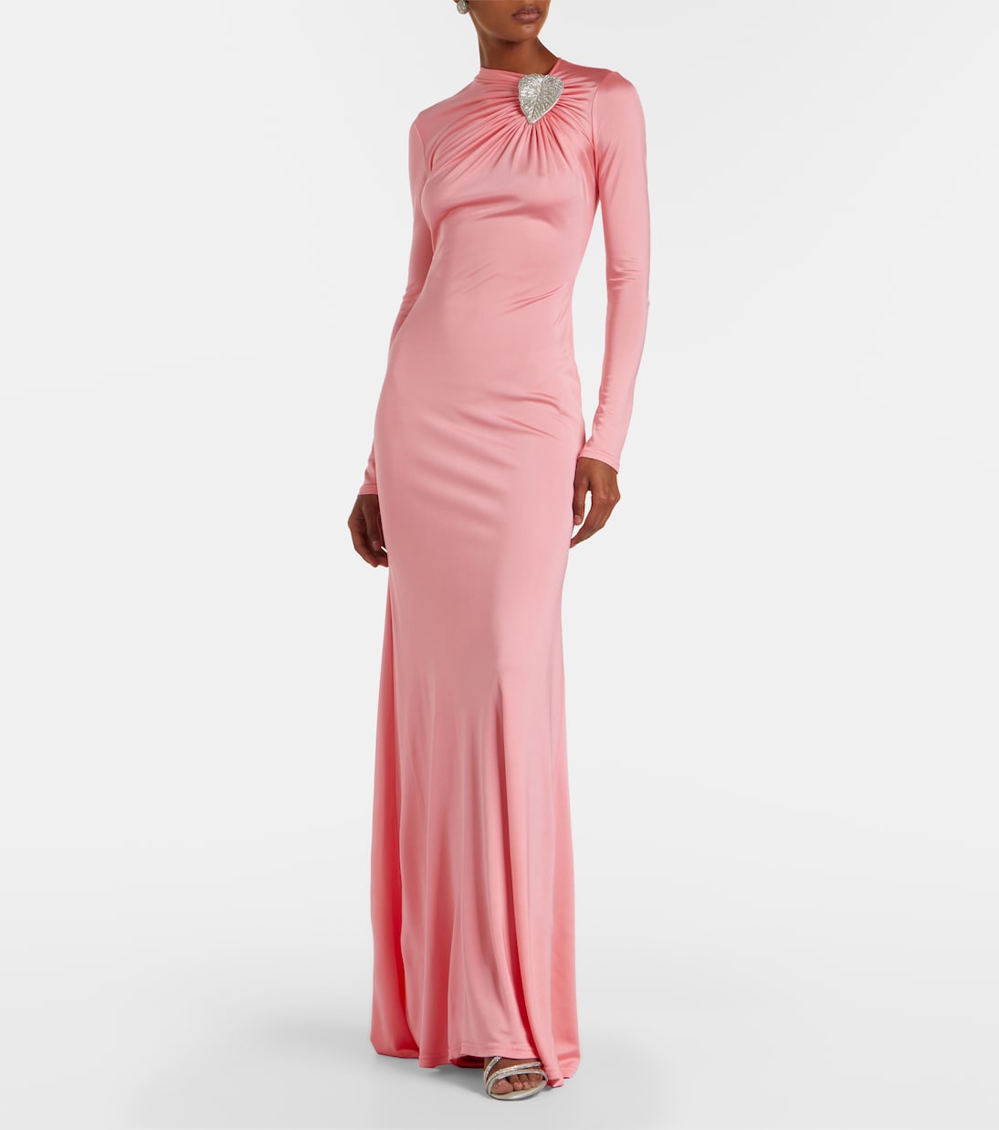 Embellished satin gown | David Koma