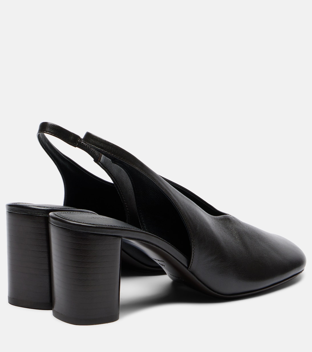 Glove leather slingback pumps | Lemaire