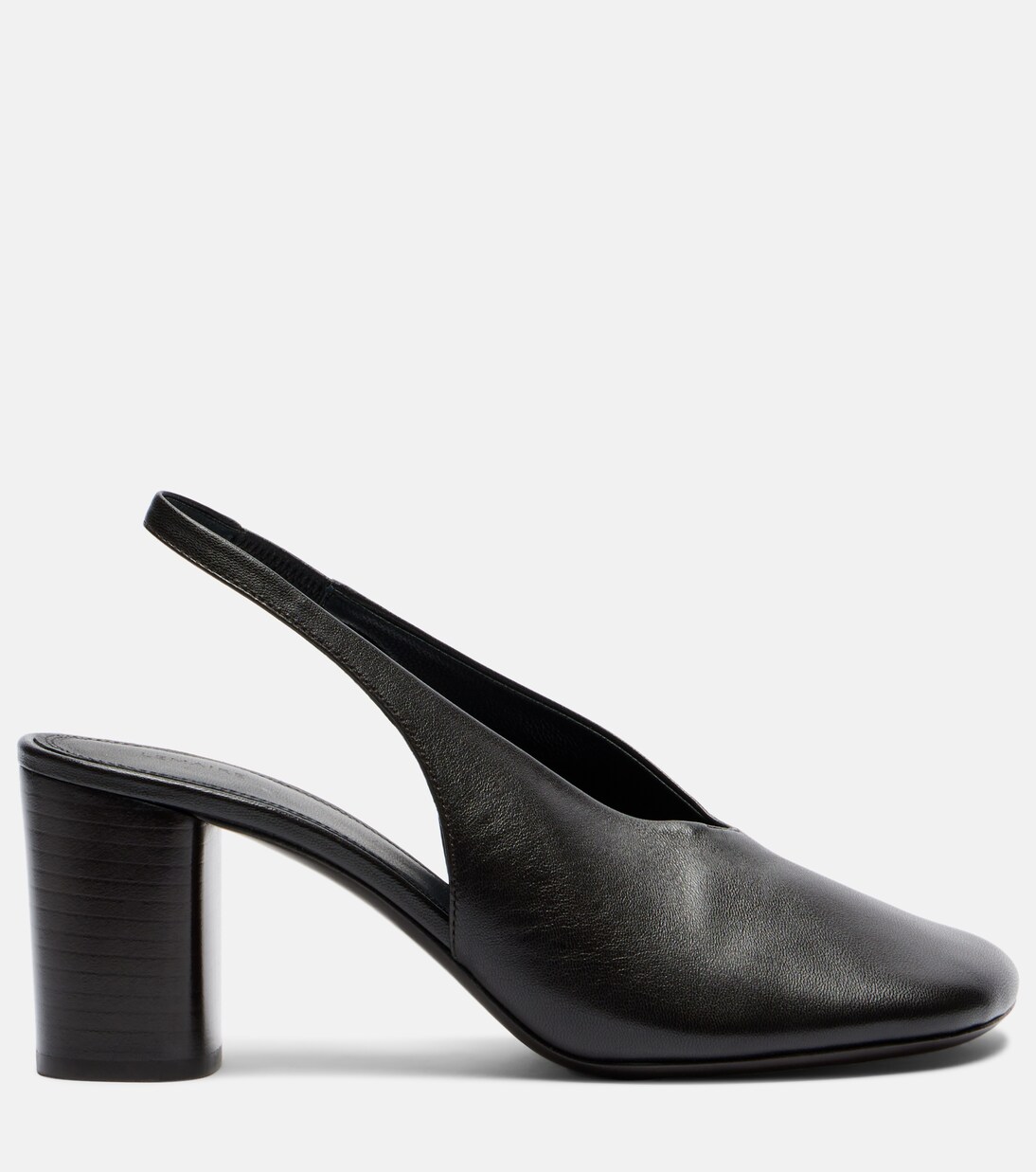 Glove leather slingback pumps | Lemaire