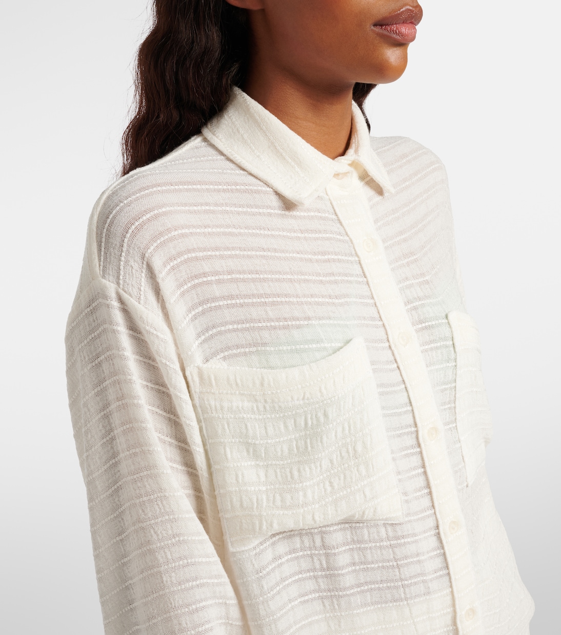 Mika sheer shirt | Jade Swim