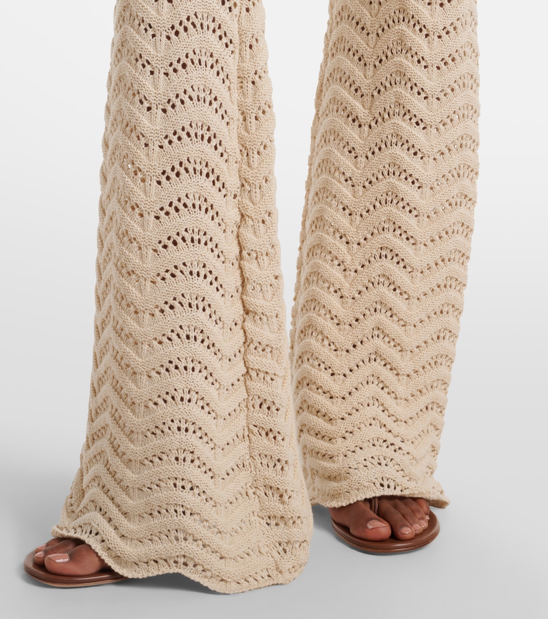 Schlaghose Kim aus einem Baumwollgemisch | Bananhot