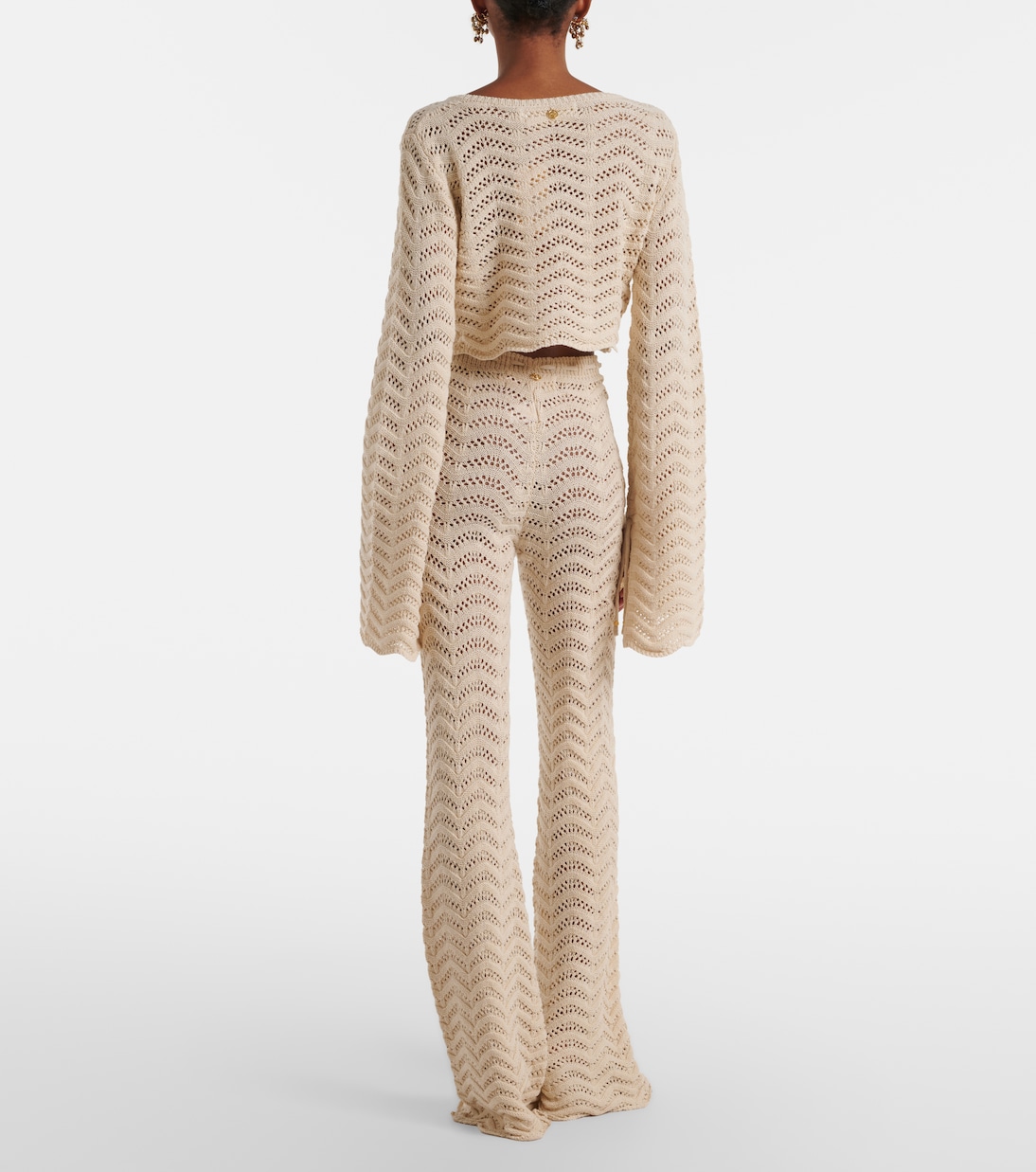 Schlaghose Kim aus einem Baumwollgemisch | Bananhot