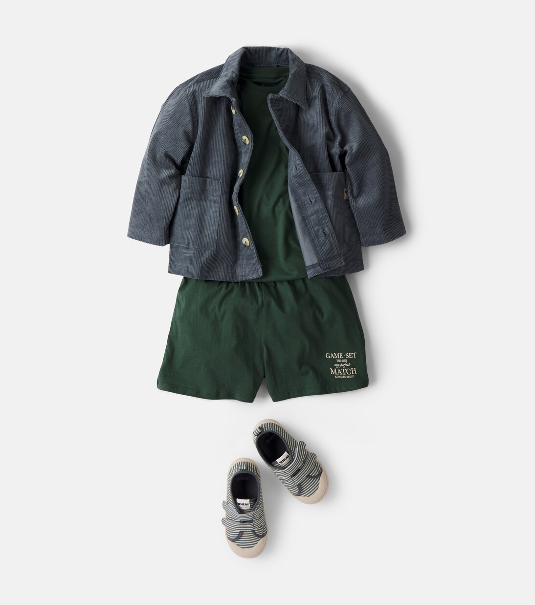 Famo cotton T-shirt and shorts set | Konges Sløjd
