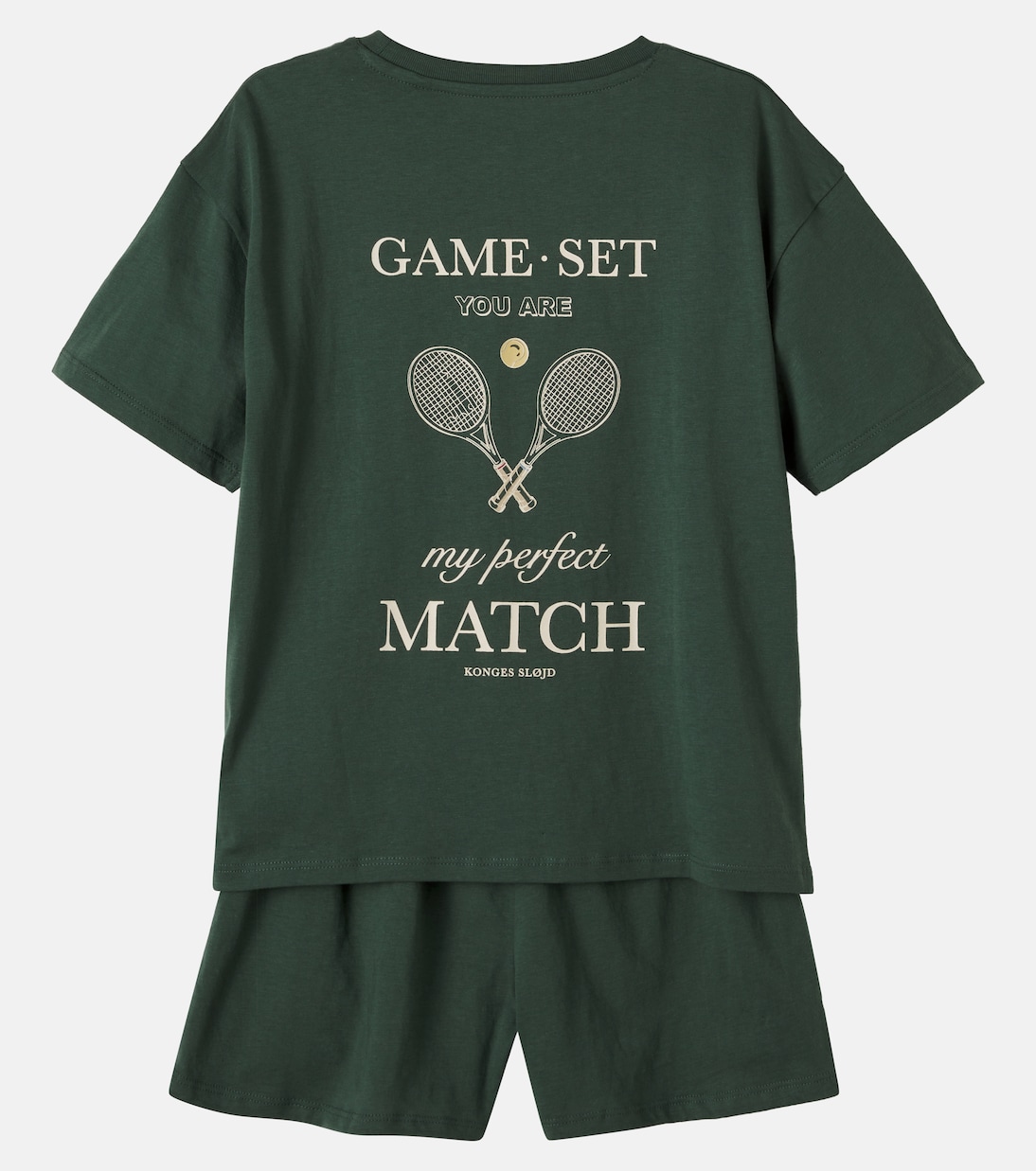 Famo cotton T-shirt and shorts set | Konges Sløjd