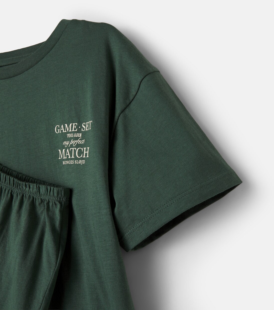 Famo cotton T-shirt and shorts set | Konges Sløjd