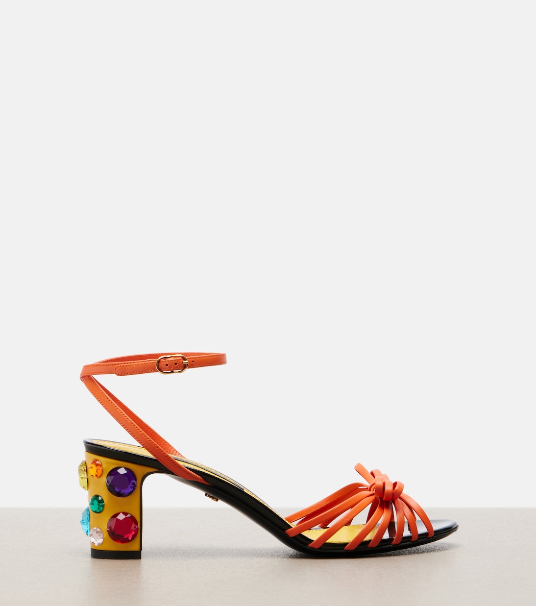 Sandales Keira en cuir à ornements | Dolce&Gabbana