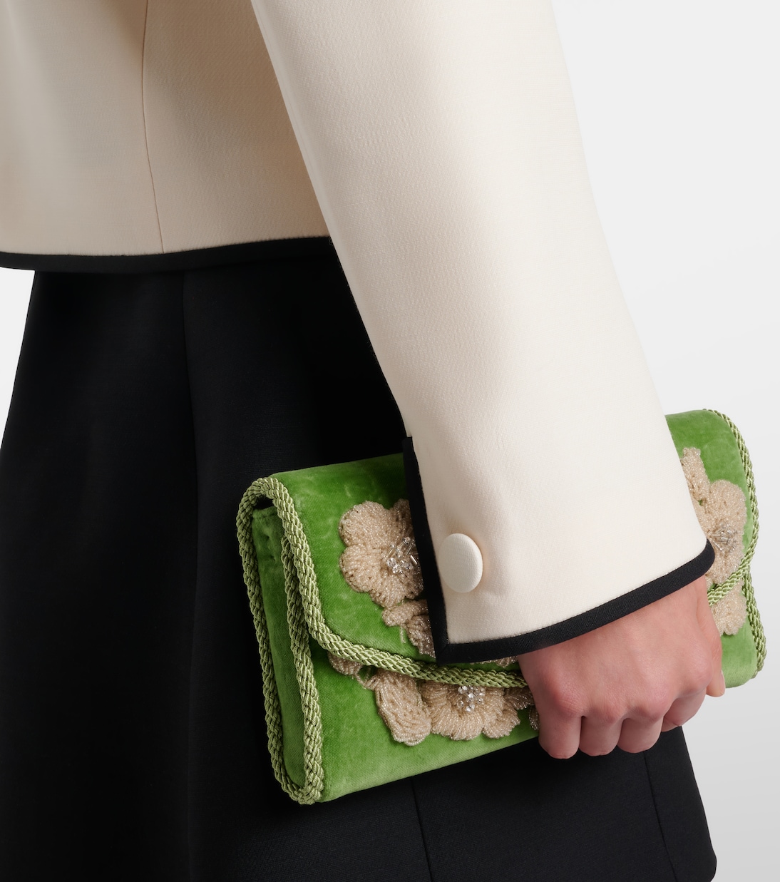 Crepe Couture scalloped jacket | Valentino