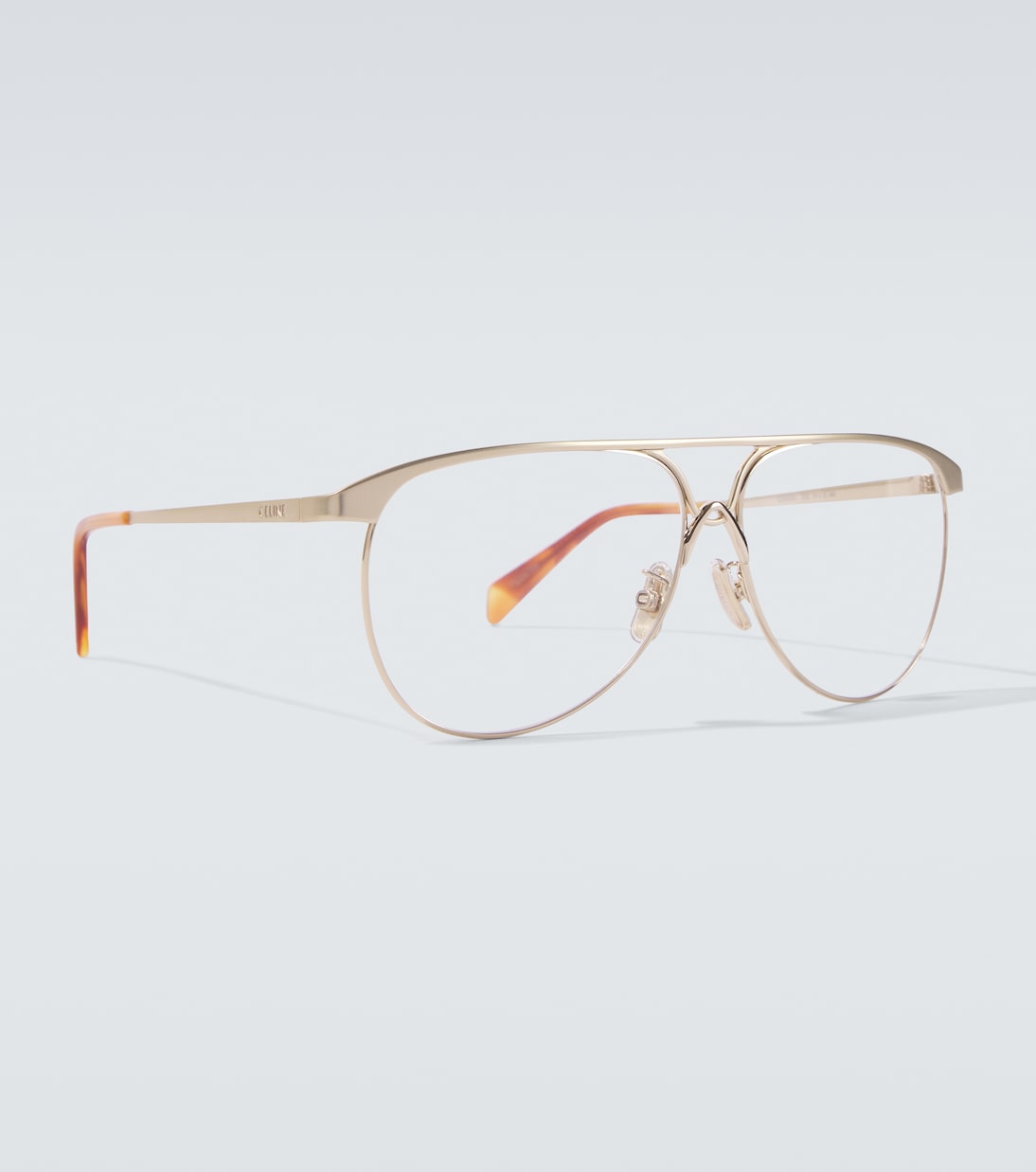 Metal aviator glasses | Celine Eyewear