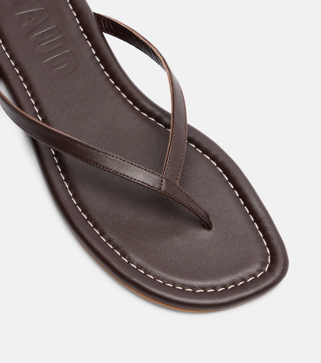 Freja皮革夹趾凉鞋 | Staud