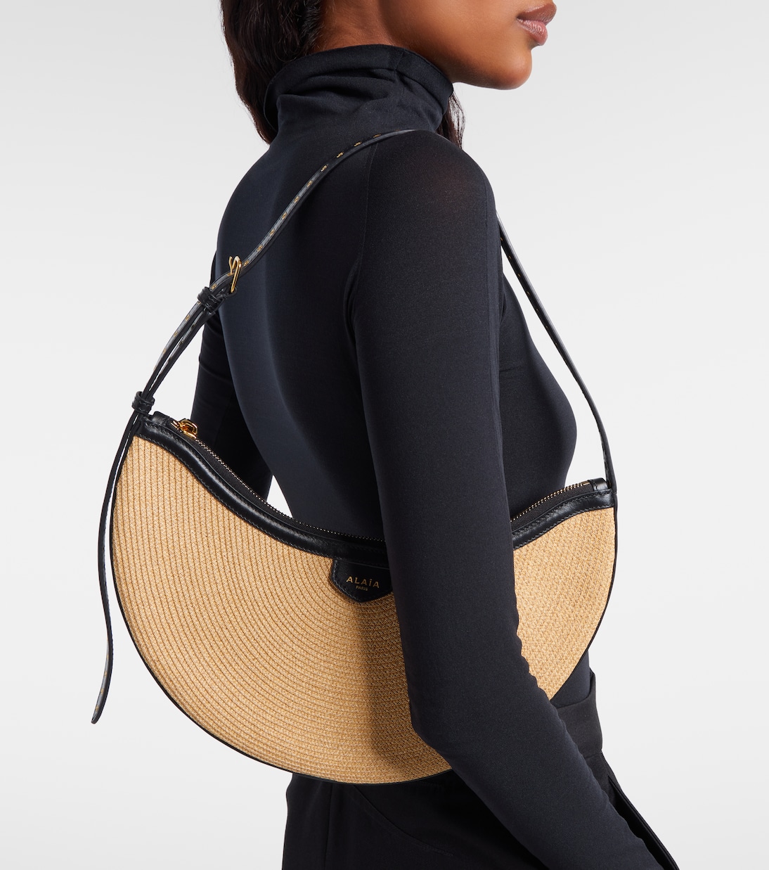 Schultertasche One Piece Demi Lune Small | Alaïa
