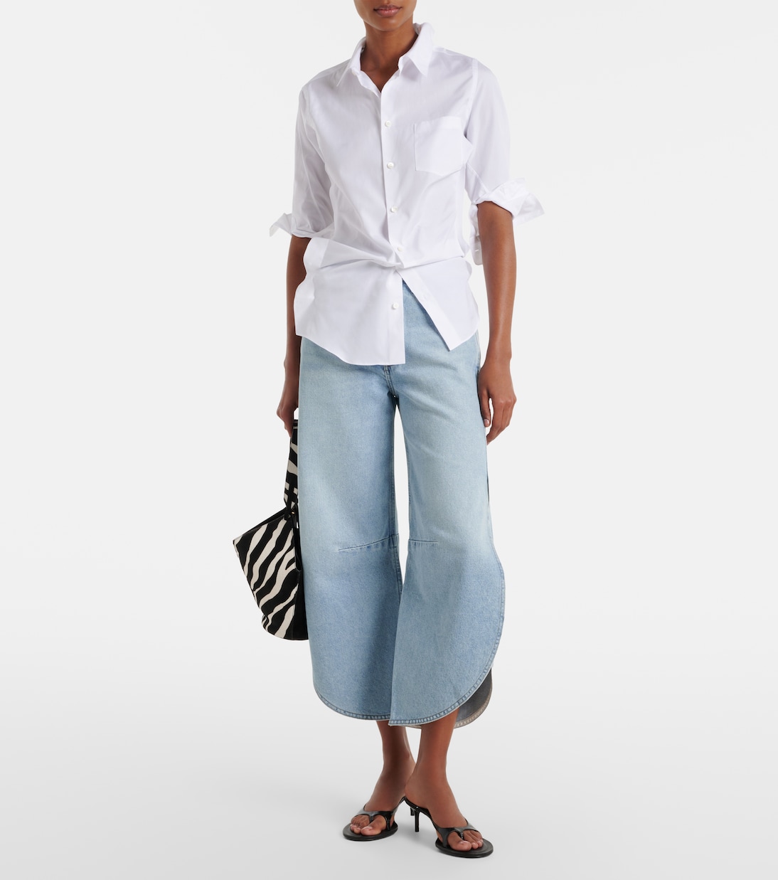 Jean barrel-leg Tulip en coton | Citizens of Humanity