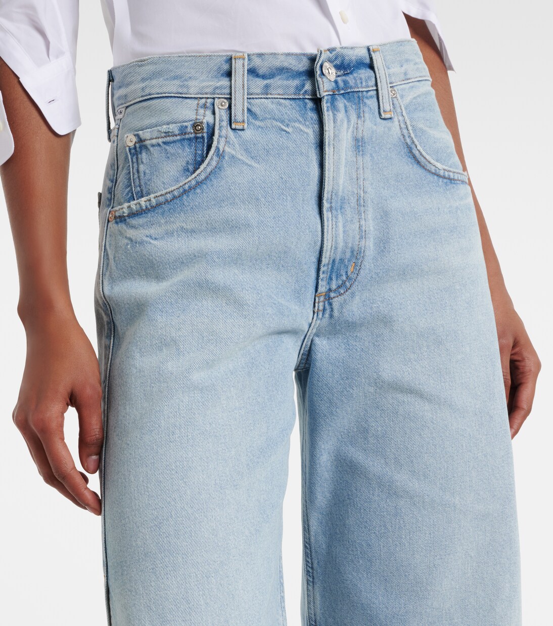 Jean barrel-leg Tulip en coton | Citizens of Humanity