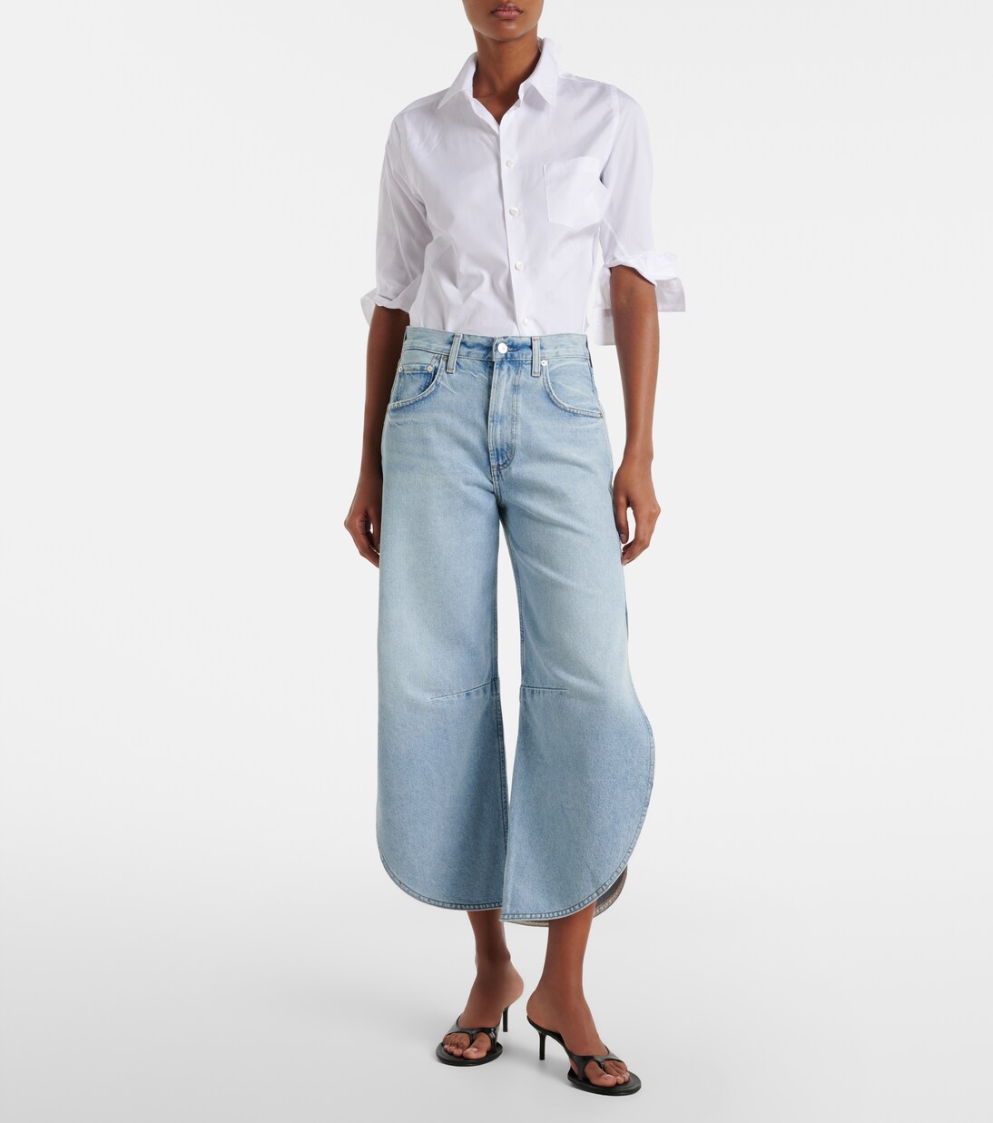 Jean barrel-leg Tulip en coton | Citizens of Humanity