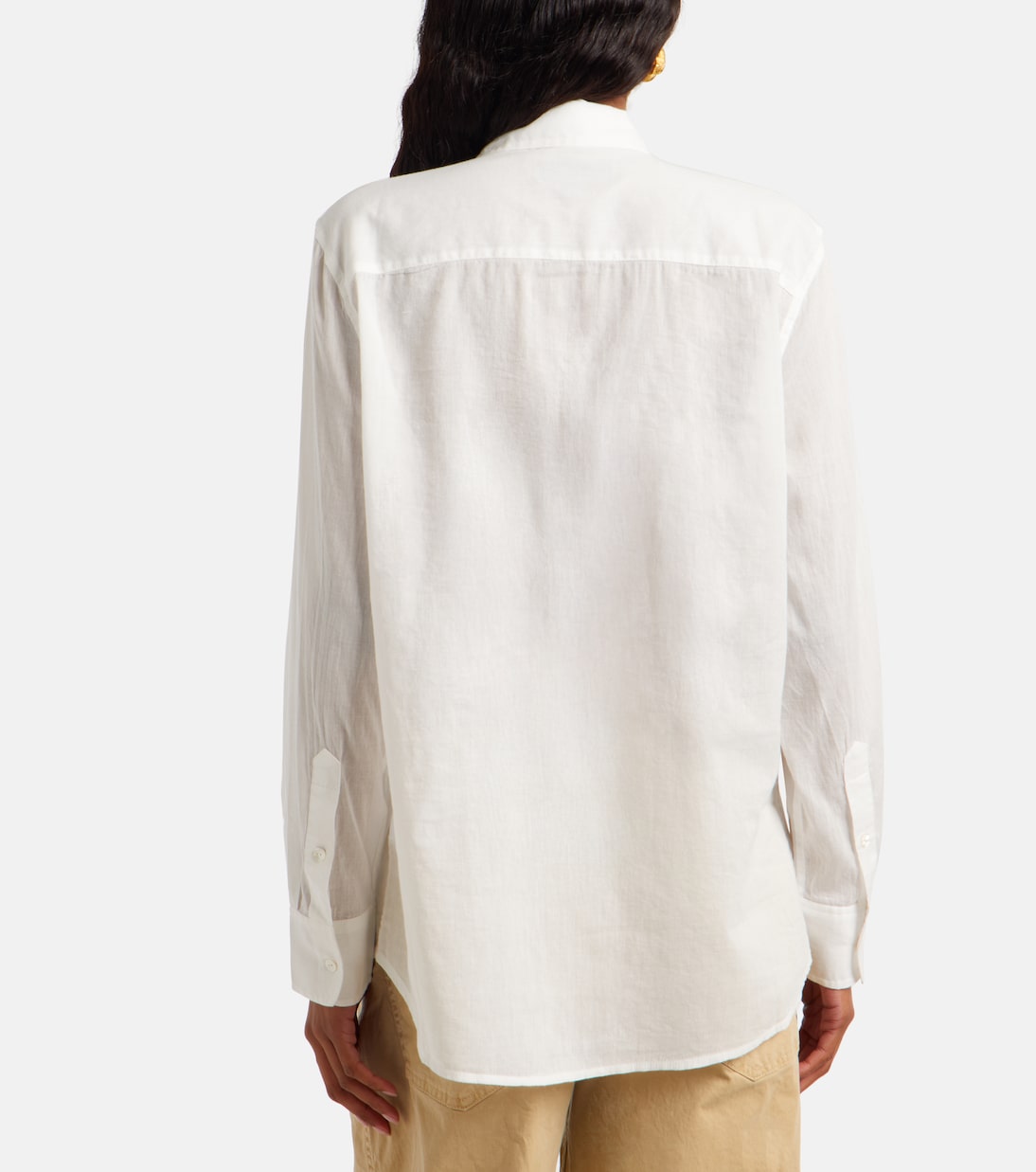 Camisa Nathael de popelín de algodón | Nili Lotan