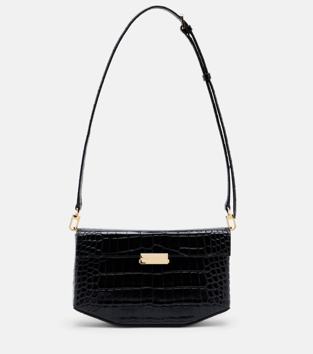 Schultertasche Clip Small aus Leder | Toteme
