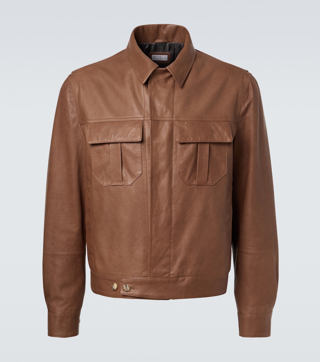Blouson aus Leder | Brunello Cucinelli