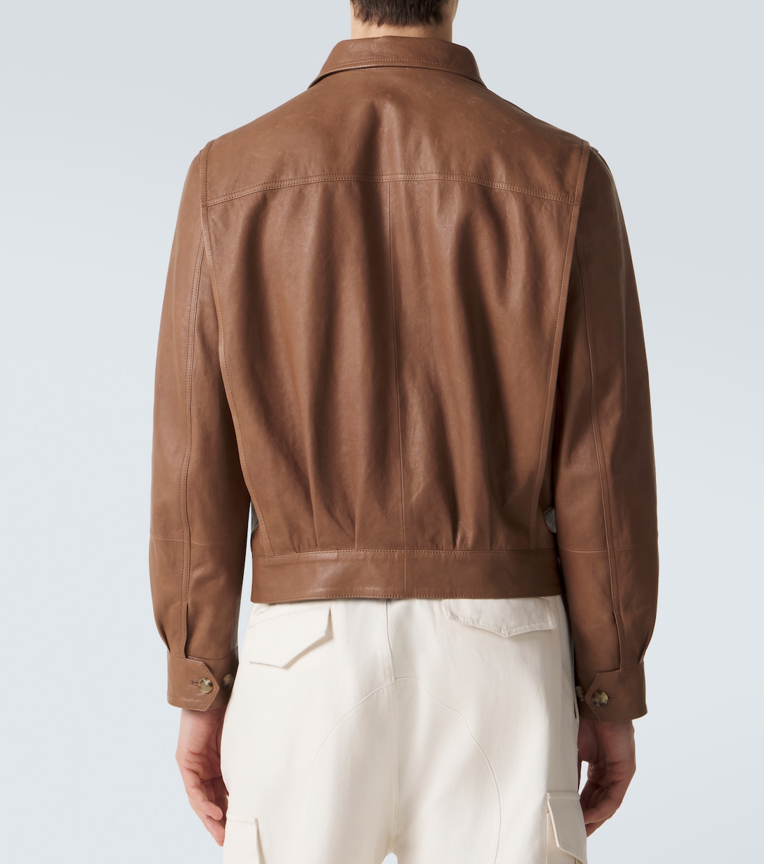 Blouson aus Leder | Brunello Cucinelli