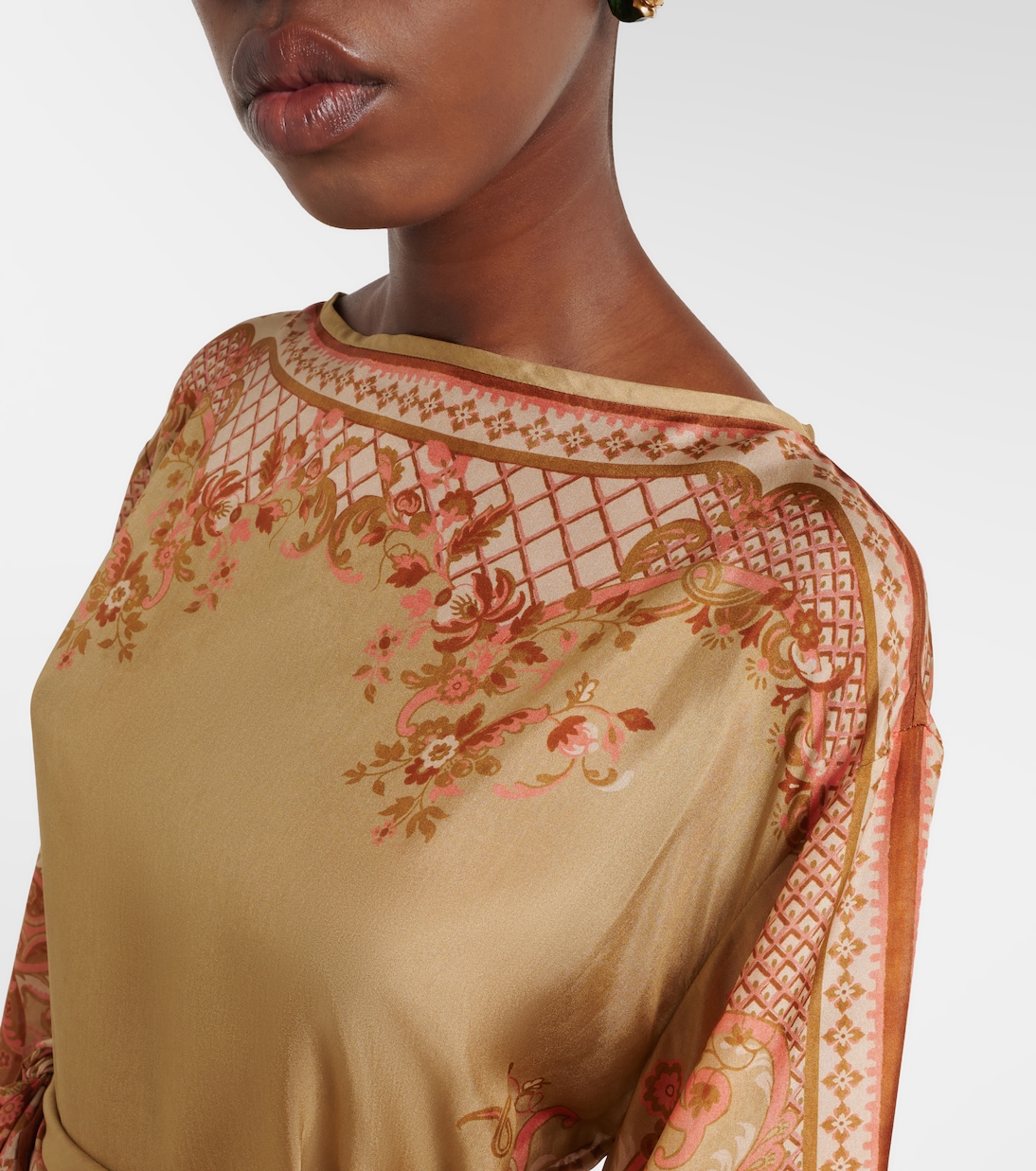 Midikleid aus Seide | Zimmermann