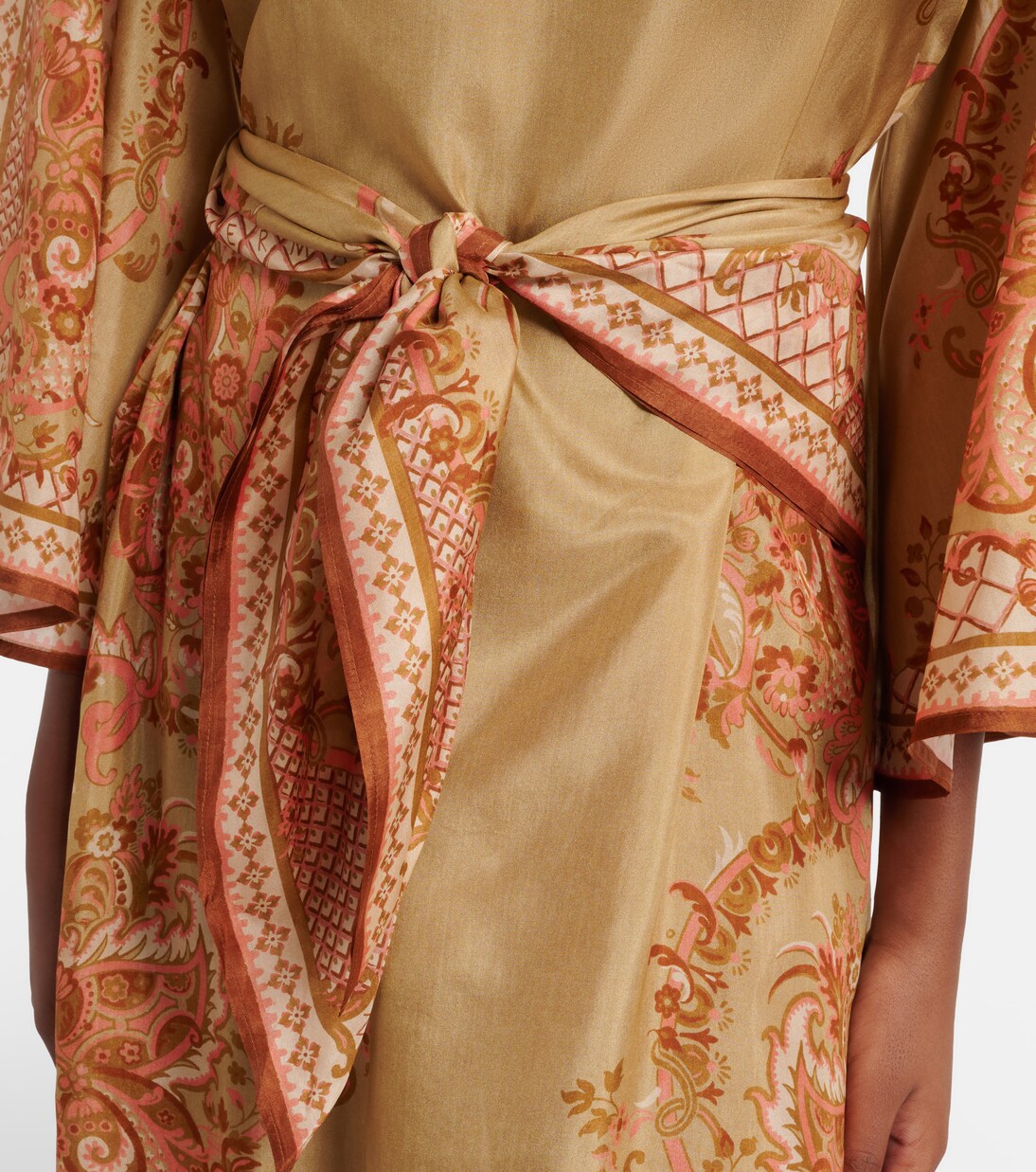 Midikleid aus Seide | Zimmermann