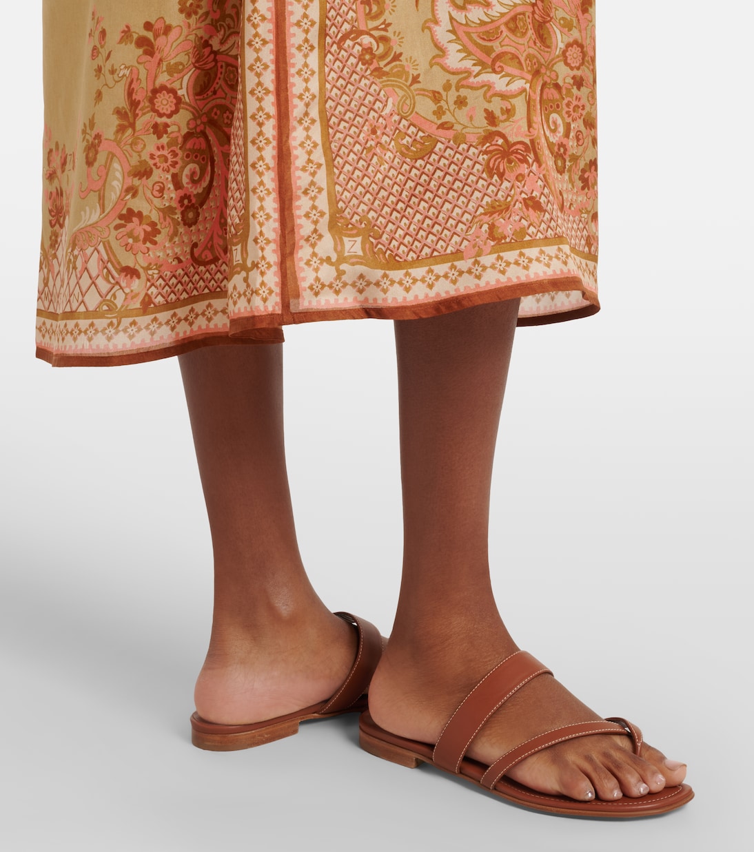 Midikleid aus Seide | Zimmermann