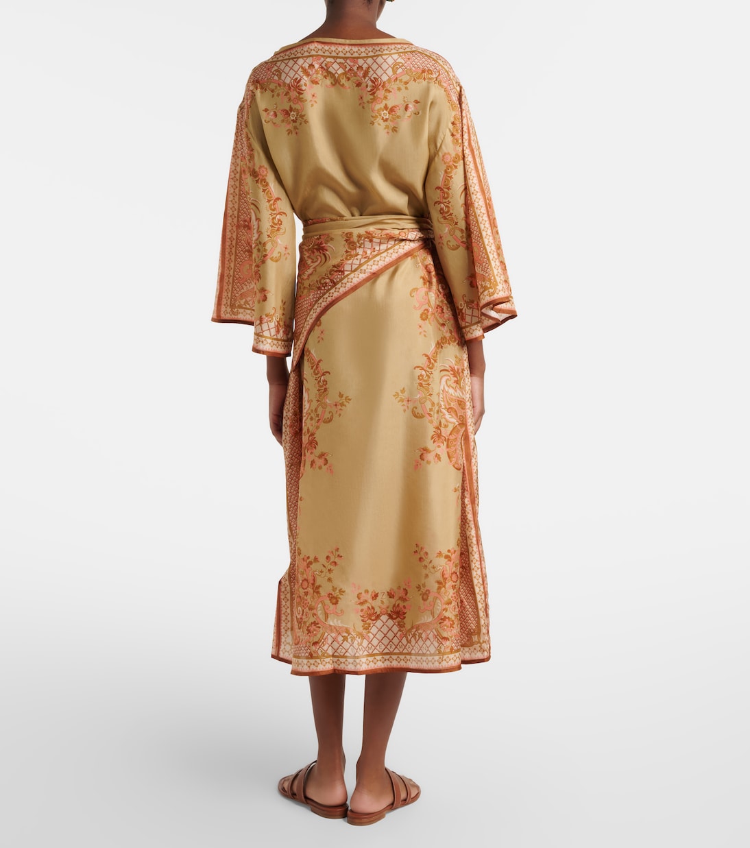 Midikleid aus Seide | Zimmermann