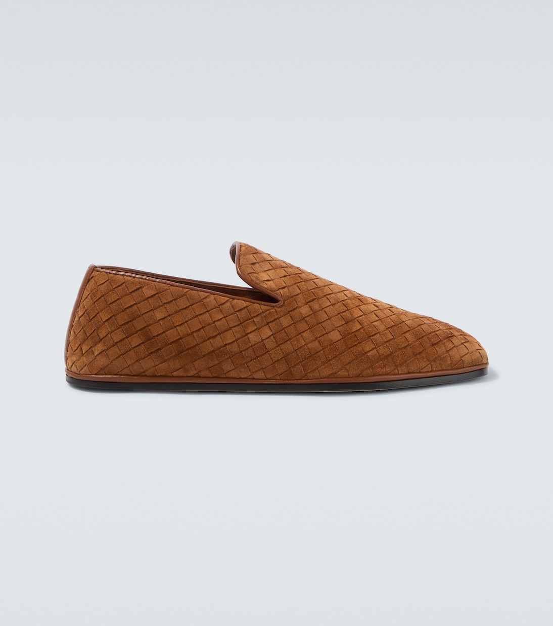 Palazzo Intrecciato suede loafers | Bottega Veneta