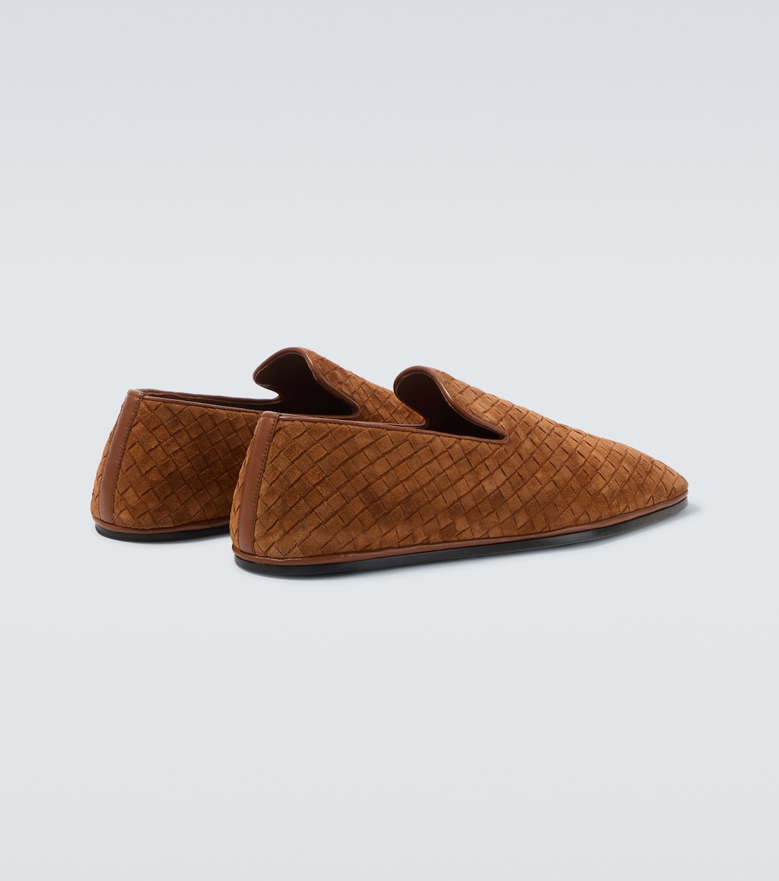 Palazzo Intrecciato suede loafers | Bottega Veneta
