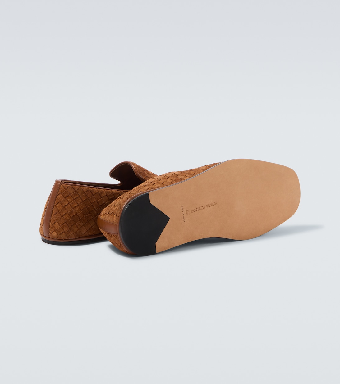 Palazzo Intrecciato suede loafers | Bottega Veneta