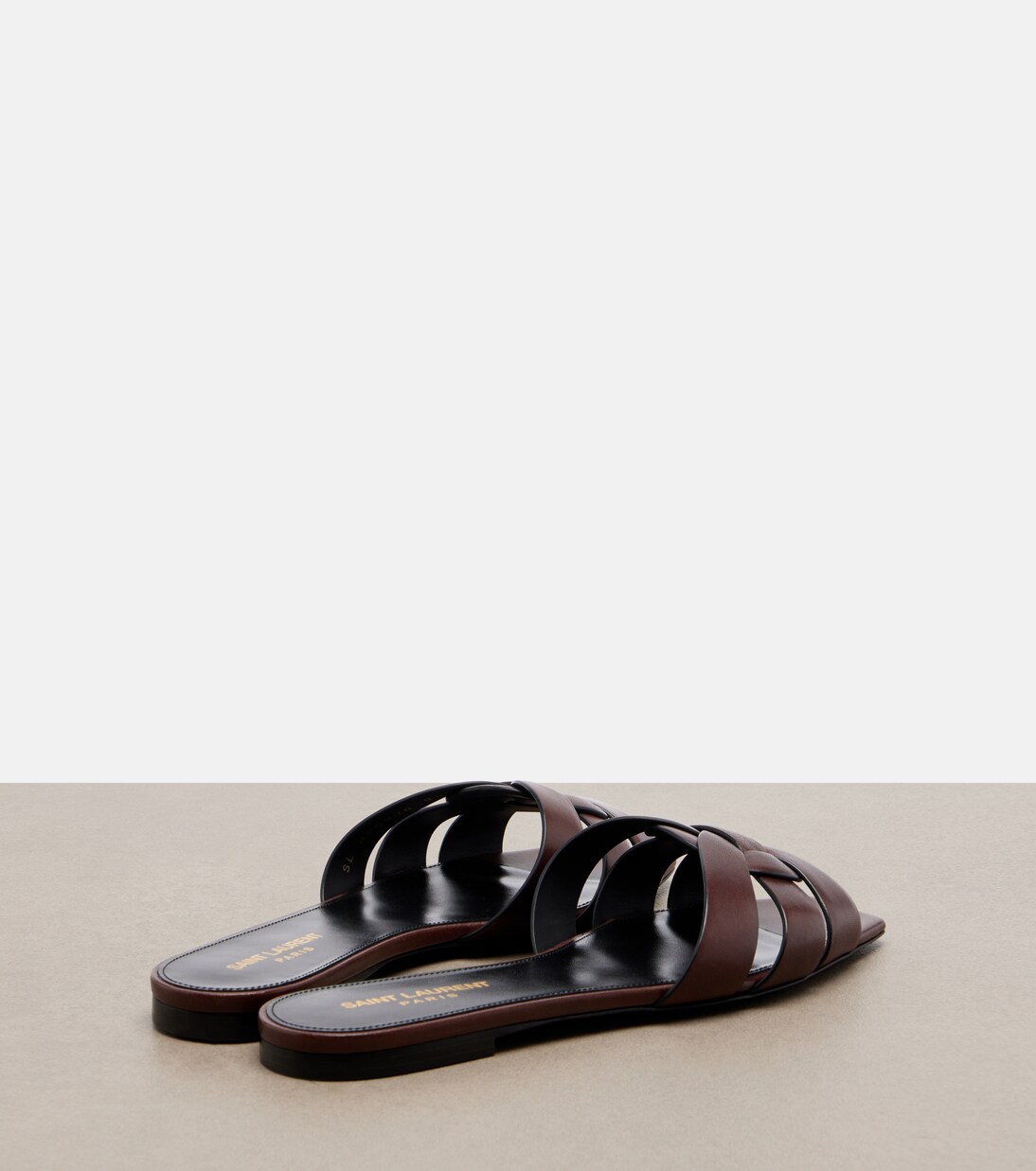 Tribute leather sandals | Saint Laurent